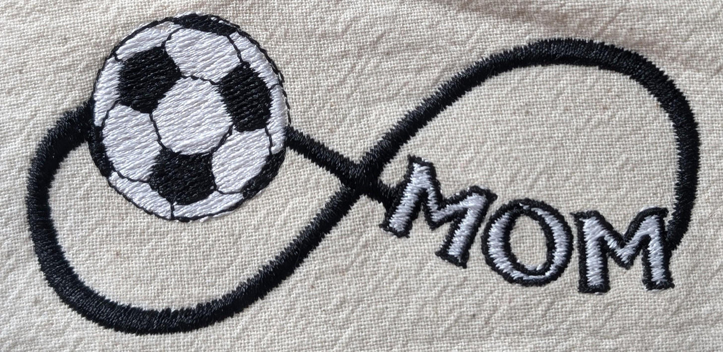 Soccer Mom Embroidery design - 5 sizes - 10 Formats
