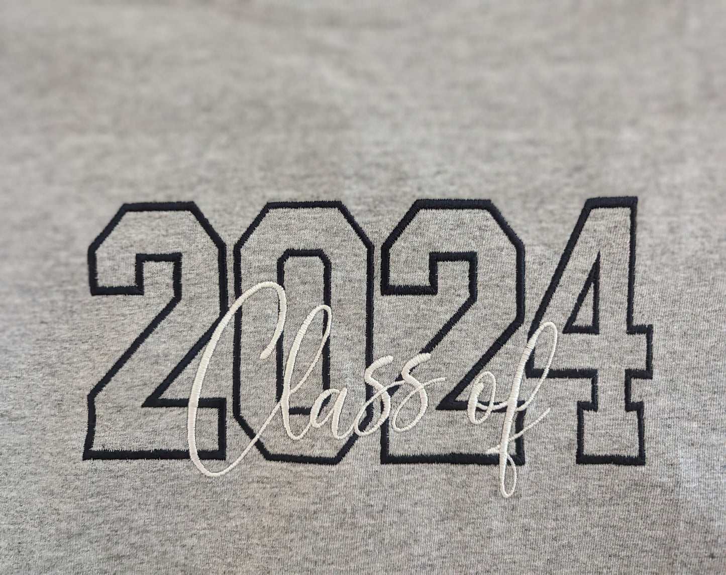 Class of 2024 Embroidered T-Shirt