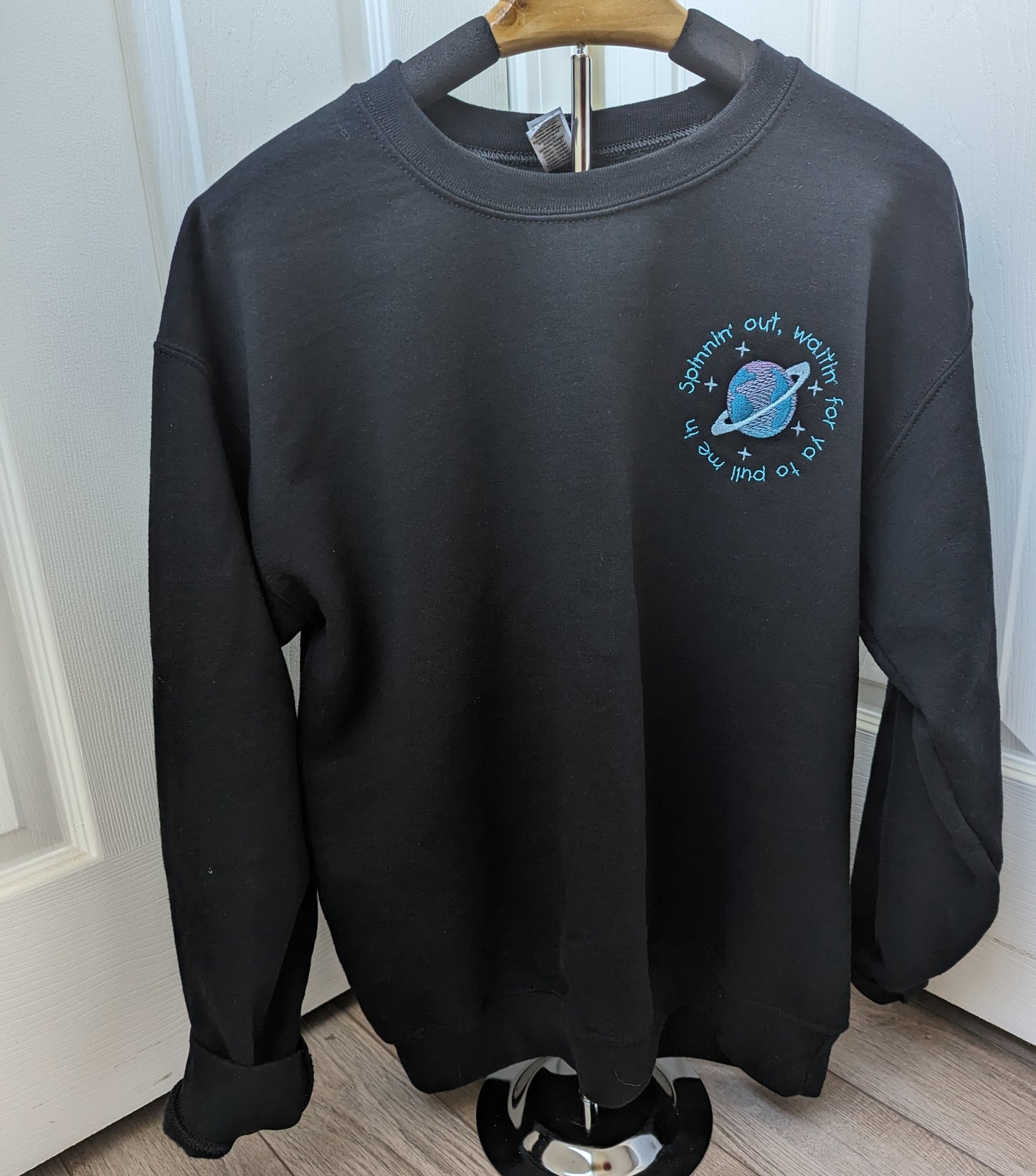 Harry Style Embroidered Sweatshirt, Spinning out